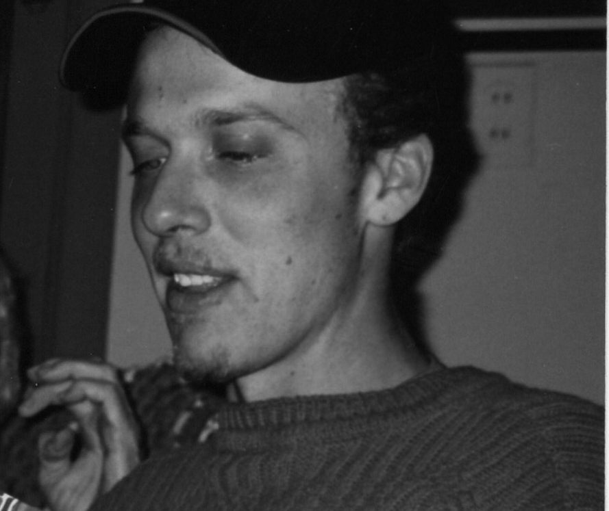 Michael during active addiction