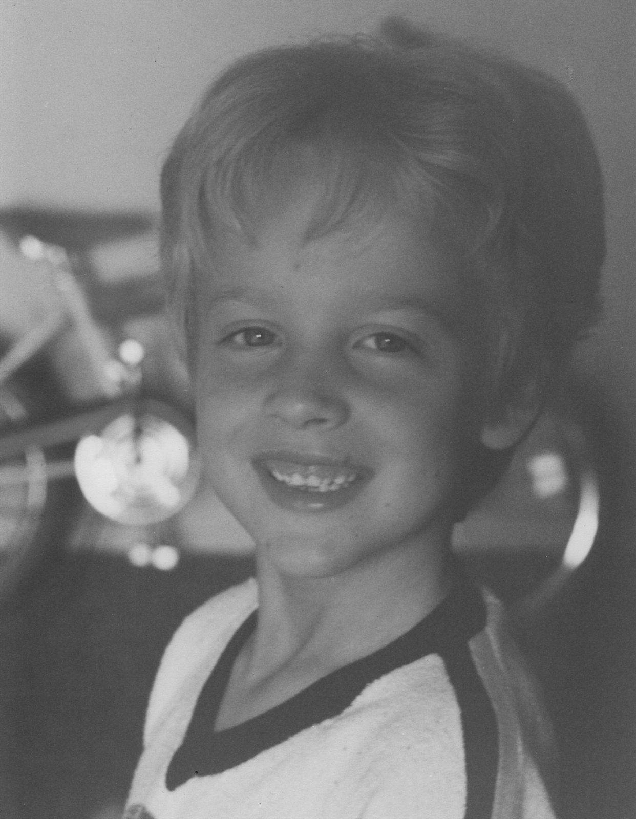 Michael as a child